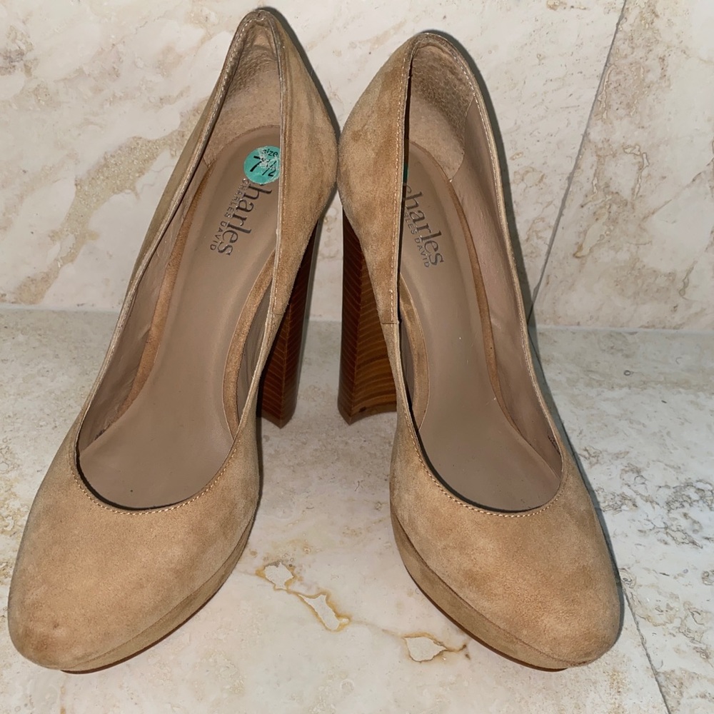 Charles David Charles suede shoes